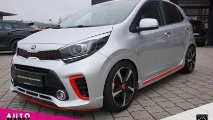 Sparklingsilber metallic Gebraucht 2018 Kia Picanto GT-Line Kleinwagen | 10.450 € (Fairer Preis)