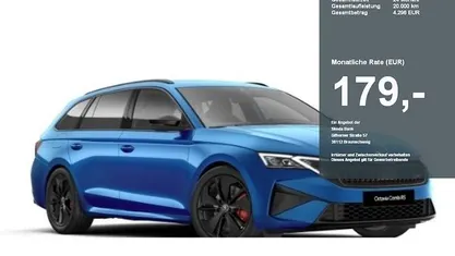 Gebraucht 2026 Skoda Octavia RS Kombi | 42.290 € (Fairer Preis)