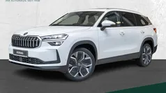 Moonweiss metallic Gebraucht 2024 Skoda Kodiaq Selection SUV | 48.690 € (Fairer Preis)