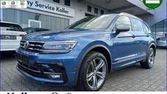 Blue silk metallic Gebraucht 2021 VW Tiguan Allspace R-line SUV | 34.970 € (Fairer Preis)