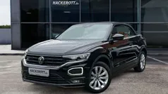 Schwarz Gebraucht 2021 VW T-Roc Cabriolet R-line Cabrio | 24.780 € (Fairer Preis)