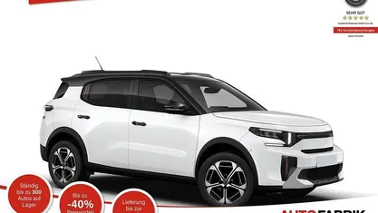 Neu Citroën C3 Aircross 2026 Polarweiß mit schwarzem dach SUV