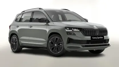 Neu Skoda Karoq SportLine 150 PS (110 kW) 2026 Stahlgrau stahlgrau SUV