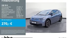 Stonewashed blue metallic Gebraucht 2021 VW ID.3 Pro Performance Kleinwagen | 23.260 € (Fairer Preis)