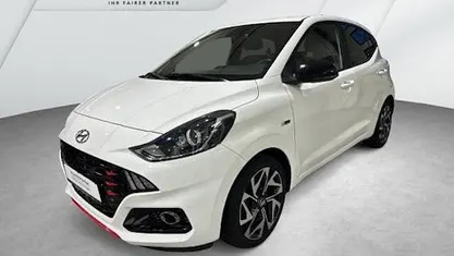 Gebraucht Hyundai i10 N Line 101 PS (74 kW) 2023 Weiß Kleinwagen