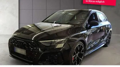 Gebraucht Audi RS3 Sportback Advanced 400 PS (294 kW) 2023 Mythosschwarz metallic Kleinwagen