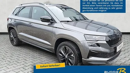 Graphitegrau metallic Neu 2025 Skoda Karoq SportLine SUV | 33.750 € (Guter Preis)