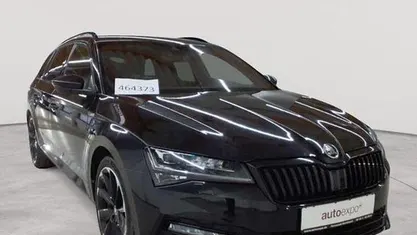 Gebraucht Skoda Superb SportLine 150 PS (110 kW) 2022 Blackmagic perleffekt Kombi