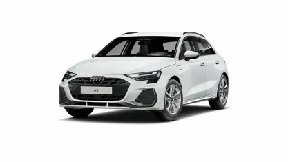 Brugt Audi A3 S-Line 204 HK (150 kW) 2025 Hvid Sedan