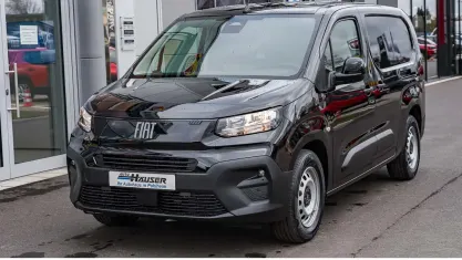 Neu Fiat e-Doblò 100 kW (136 PS) 2025 Schwarz Van / Kleinbus