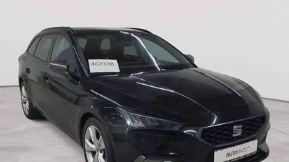 Midnight schwarz metallic Gebraucht 2022 Seat Leon FR Kombi | 16.790 € (Guter Preis)