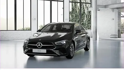 Unilack nachtschwarz Gebraucht 2024 Mercedes CLA200 Coupé | 31.880 € (Superpreis)