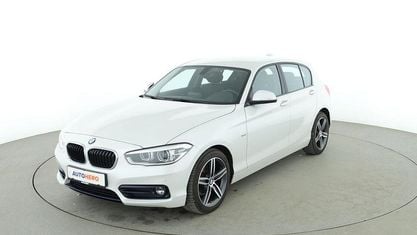 Używany BMW 118 Sport Line 136 KM (100 kW) 2016 Biały Hatchback