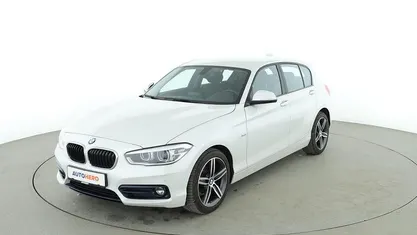 Gebraucht BMW 118 Sport Line 136 PS (100 kW) 2016 Weiß Kleinwagen