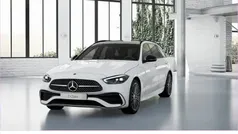 Weiß Gebraucht 2024 Mercedes C220 AMG | 45.940 € (Fairer Preis)