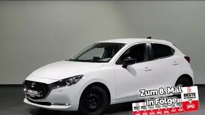 Gebraucht Mazda 2 Homura-Line 90 PS (66 kW) 2022 Weiß, arctic white Limousine