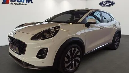 Gebraucht Ford Puma Titanium 125 PS (91 kW) 2022 Frost weiss SUV