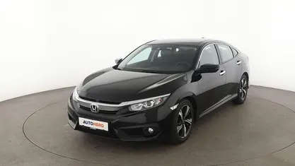 Schwarz Gebraucht 2017 Honda Civic Elegance Limousine | 16.790 € (Fairer Preis)