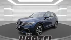 Night blue, metallic Gebraucht 2022 VW Tiguan R-line SUV | 33.400 € (Fairer Preis)