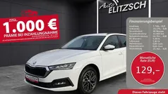 Moonweiss metallic met. Gebraucht 2024 Skoda Octavia Ambition Kombi | 28.450 € (Guter Preis)