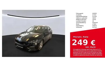 Gebraucht Skoda Octavia RS 200 PS (147 kW) 2023 Kombi