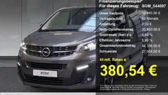 Gebraucht 2022 Opel Zafira Life Elegance Van | 35.840 € (Guter Preis)