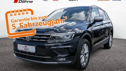 Gebraucht VW Tiguan Allspace Highline 150 PS (110 kW) 2021 Schwarz SUV