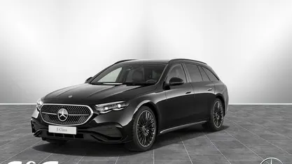 Gebraucht Mercedes E300 AMG 197 PS (144 kW) 2024 Metalliclack obsidianschwarz Kombi