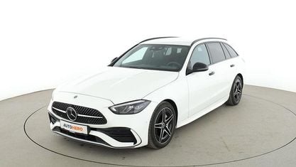 Brugt Mercedes C300 AMG line 265 HK (194 kW) 2022 Hvid Stationcar