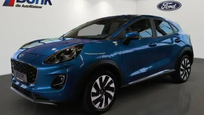 Gebraucht Ford Puma Titanium 125 PS (91 kW) 2022 Dynamic blau SUV