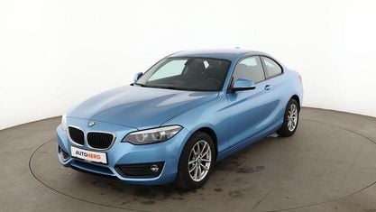 Occasion BMW 218 Advantage 136 ch (100 kW) 2018 Bleue Coupé