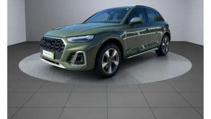 Gebraucht Audi Q5 S-Line 299 PS (219 kW) 2023 Distriktgrün metallic SUV