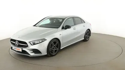 Käytetty Mercedes A250 AMG line 218 HP (160 kW) 2021 Harmaa Sedan