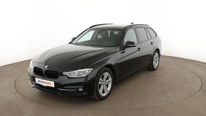 Gebraucht BMW 318 Sport Line 150 PS (110 kW) 2017 Schwarz Kombi