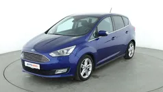 Blau Gebraucht 2018 Ford C-MAX Titanium Van / Kleinbus | 13.970 € (Fairer Preis)