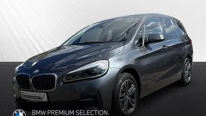 Gebraucht BMW 218 Gran Tourer Sport Line 150 PS (110 kW) 2022 Mineralgrau metallic Van / Kleinbus