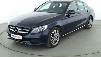 Second-hand Mercedes C220 Avantgarde 170 CP (125 kW) 2018 Albastru Berlinǎ