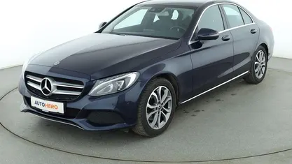Usata Mercedes C220 Avantgarde 170 CV (125 kW) 2018 Blu Berlina