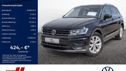 Gebraucht VW Tiguan Highline 150 PS (110 kW) 2020 Schwarz SUV