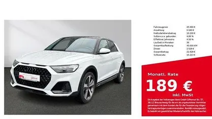 Gebraucht Audi A1 Ambiente 110 PS (80 kW) 2023 Gletscherweiß metallic Limousine