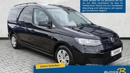 Nowe VW Caddy Maxi 116 KM (85 kW) 2026 Czarny Minivan