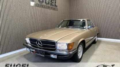 Usado Mercedes SL280 185 CV (136 kW) 1984 Dorado Descapotable