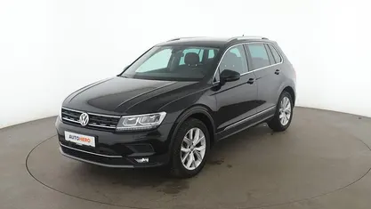 Schwarz Gebraucht 2020 VW Tiguan Highline SUV | 24.620 € (Superpreis)