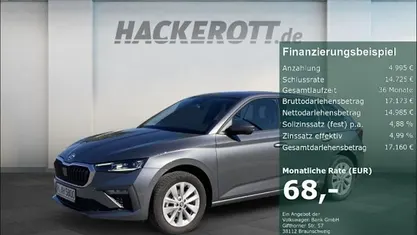 Gebraucht Skoda Scala Selection 116 PS (85 kW) 2024 Grau Kleinwagen