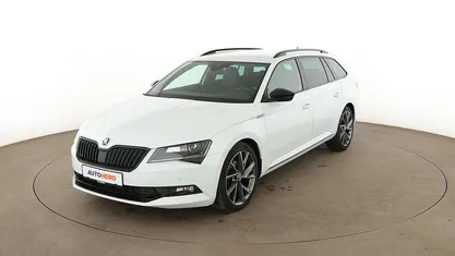 Gebraucht Skoda Superb SportLine 2018 Weiß Kombi