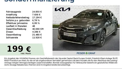 Nouă Kia XCeed Comfort 150 CP (110 kW) 2026 Gri SUV