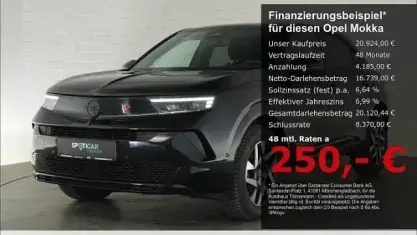 Gebraucht Opel Mokka 131 PS (96 kW) 2025 Karbon schwarz SUV