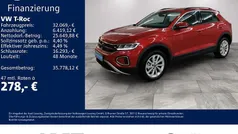 Kings red metallic Gebraucht 2025 VW T-Roc Life SUV | 31.440 € (Fairer Preis)