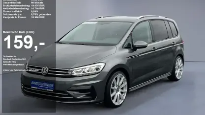 Gebraucht VW Touran Comfortline 150 PS (110 kW) 2019 Grau met Van / Kleinbus