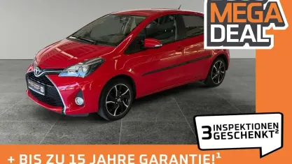 Gebraucht Toyota Yaris Lounge 99 PS (72 kW) 2015 Rot Kleinwagen